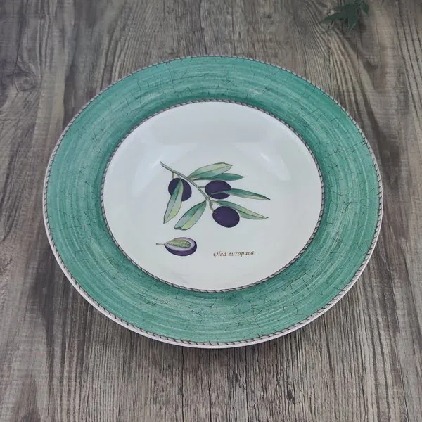 Wedgwood Sarah’s Garden Diep Bord Olea Europaea 3 Wedgwood Sarah’s Garden Diep Bord Olea Europaea 3