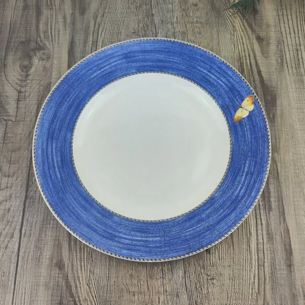 Wedgwood Sarah’s Garden Dinerbord 27cm Vlinder Blauw 3 Wedgwood Sarah’s Garden Dinerbord 27cm Vlinder Blauw 3