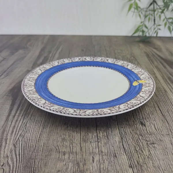 Wedgwood Sarah’s Garden Gebaksbordje Vlinder Blauw 2