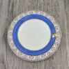 Wedgwood Sarah’s Garden Gebaksbordje Vlinder Blauw 3