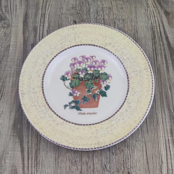 Wedgwood Sarah’s Garden Ontbijtbord Viola Tricolor 3 Wedgwood Sarah’s Garden Ontbijtbord Viola Tricolor 3