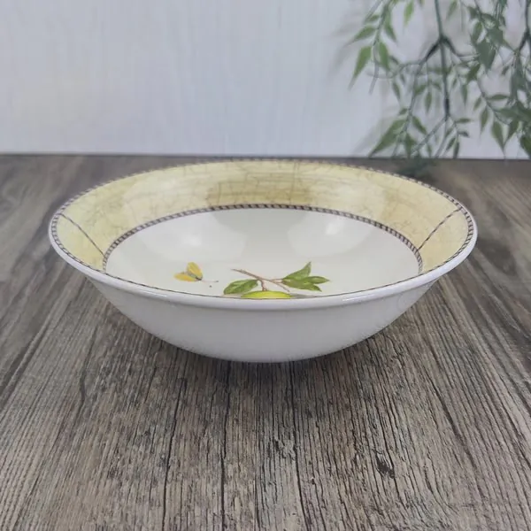 Wedgwood Sarah’s Garden Papschaaltje Desserkommetje Ø17cm Geel 2
