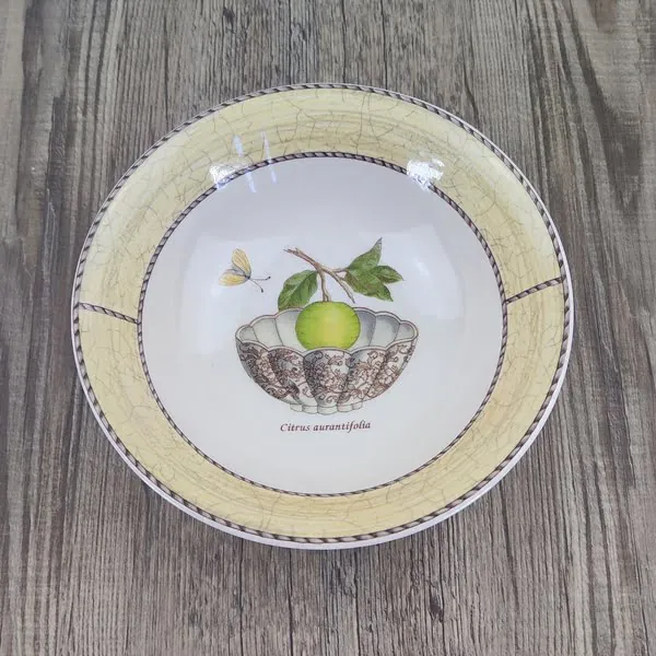 Wedgwood Sarah’s Garden Papschaaltje Desserkommetje Ø17cm Geel 3