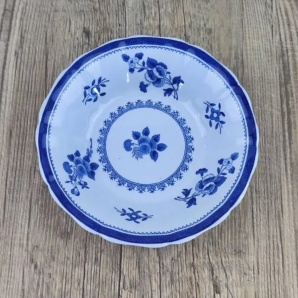 Copeland Spode Gloucester Blue Compoteschaaltje 13cm Reliëf 3 Copeland Spode Gloucester Blue Compoteschaaltje 13cm Reliëf 3