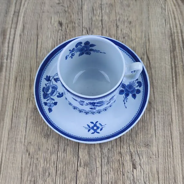 Copeland Spode Gloucester Blue Koffiekop en Schotel 2