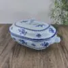 Copeland Spode Gloucester Blue Terrine Dekschaal met Deksel 1 Copeland Spode Gloucester Blue Terrine Dekschaal met Deksel 1