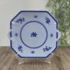 Copeland Spode Gloucester Blue Vierkante Koek Schaal 1 Copeland Spode Gloucester Blue Vierkante Koek Schaal 1