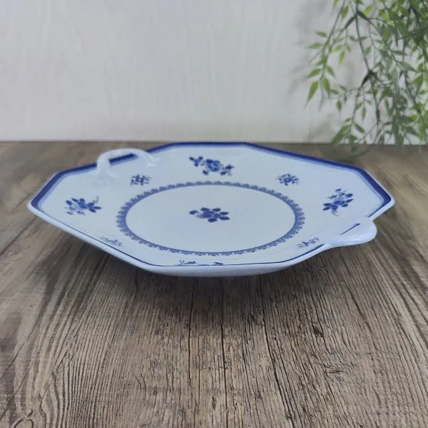Copeland Spode Gloucester Blue Vierkante Koek Schaal 2