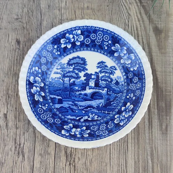 Copeland Spode Tower Blue Compoteschaaltje 3 Copeland Spode Tower Blue Compoteschaaltje 3