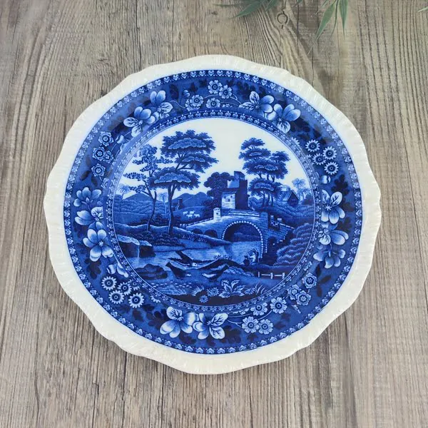 Copeland Spode Tower Blue Ontbijtbord 21,5cm 3 Copeland Spode Tower Blue Ontbijtbord 21,5cm 3
