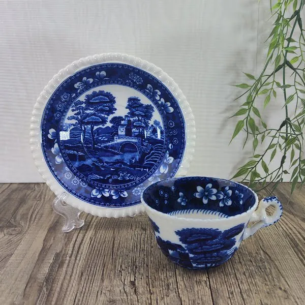 Copeland Spode Tower Blue Theekop en Schotel 3
