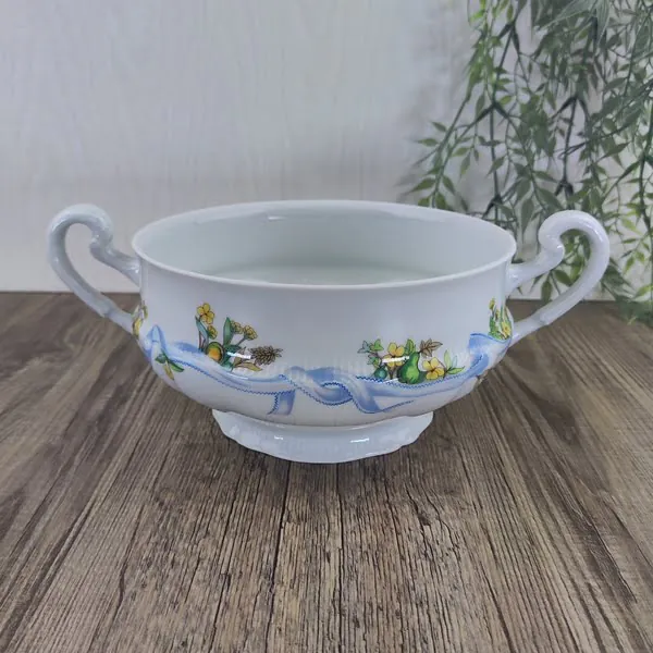 Haviland Limoges Ruban Dekschaal 1 Haviland Limoges Ruban Dekschaal 1