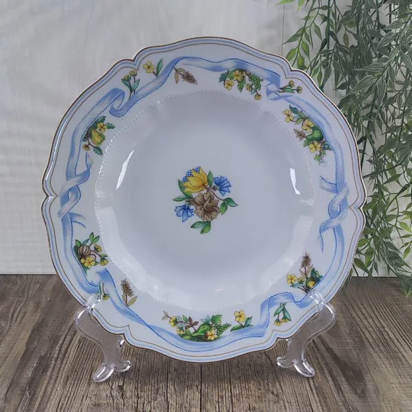 Haviland Limoges Ruban Diep Bord 1 Haviland Limoges Ruban Diep Bord 1
