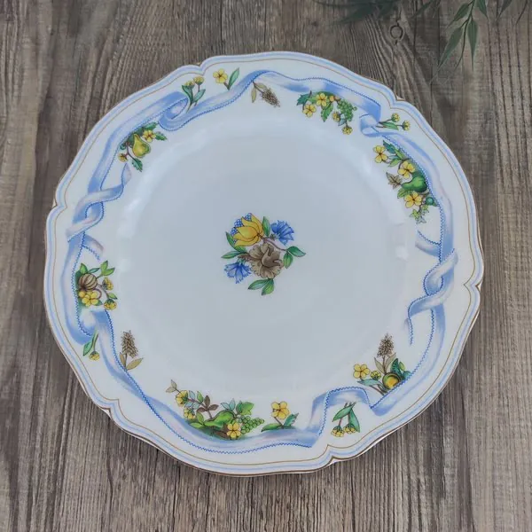 Haviland Limoges Ruban Dinerbord 25cm 3 Haviland Limoges Ruban Dinerbord 25cm 3