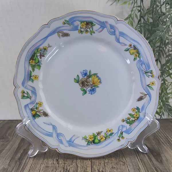 Haviland Limoges Ruban Dinerbord 26cm 1 Haviland Limoges Ruban Dinerbord 26cm 1