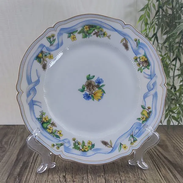 Haviland Limoges Ruban Ontbijtbord 1 Haviland Limoges Ruban Ontbijtbord 1