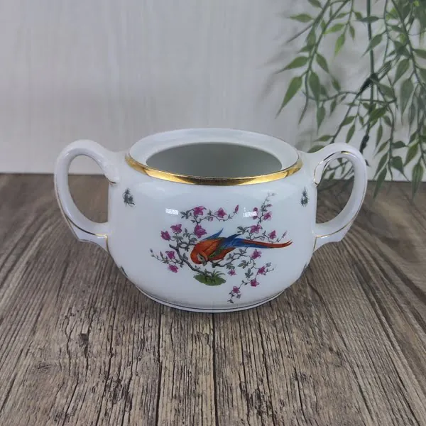 Rosenthal Elite Birds on Trees Suikerpot zonder Deksel 1 Rosenthal Elite Birds on Trees Suikerpot zonder Deksel 1