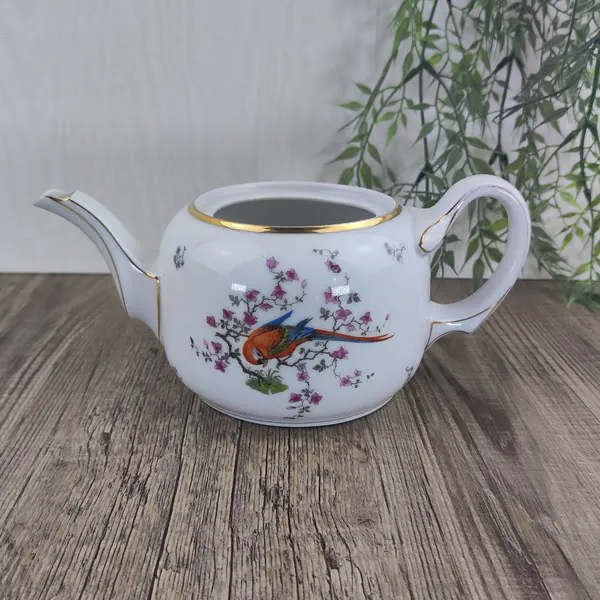 Rosenthal Elite Birds on Trees Theepot zonder Deksel 1 Rosenthal Elite Birds on Trees Theepot zonder Deksel 1