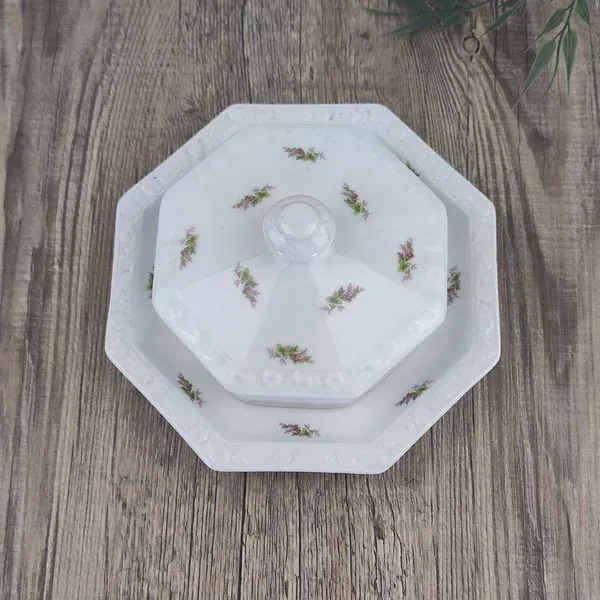 Rosenthal Maria Moosrose Kontinental Botervloot Octagon 3 Rosenthal Maria Moosrose Kontinental Botervloot Octagon 3