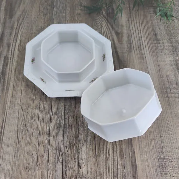 Rosenthal Maria Moosrose Kontinental Botervloot Octagon 4 Rosenthal Maria Moosrose Kontinental Botervloot Octagon 4