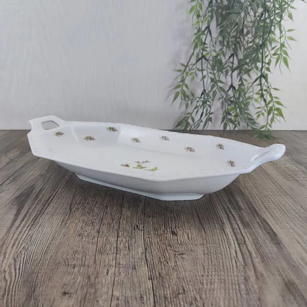 Rosenthal Maria Moosrose Kontinental Groenteschaal met Greepjes 2