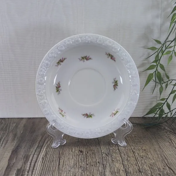 Rosenthal Maria Moosrose Kontinental Schotel voor Theekop Rosenthal Maria Moosrose Kontinental Schotel voor Theekop