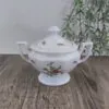 Rosenthal Maria Moosrose Kontinental Suikerpot met Deksel 1 Rosenthal Maria Moosrose Kontinental Suikerpot met Deksel 1