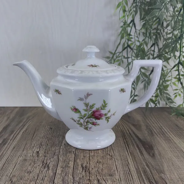 Rosenthal Maria Moosrose Kontinental Theepot 1 Rosenthal Maria Moosrose Kontinental Theepot 1