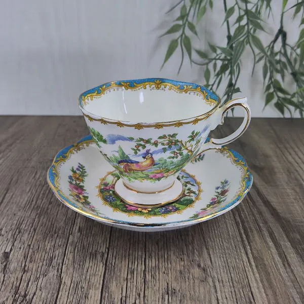 Royal Albert Chelsea Bird Kop en Schotel Ø kopje 9 cm 1 Royal Albert Chelsea Bird Kop en Schotel Ø kopje 9 cm 1