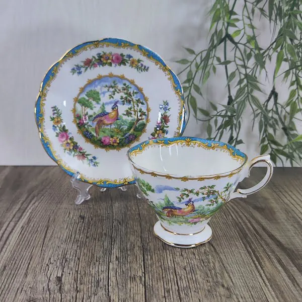 Royal Albert Chelsea Bird Kop en Schotel Ø kopje 9 cm 3 Royal Albert Chelsea Bird Kop en Schotel Ø kopje 9 cm 3