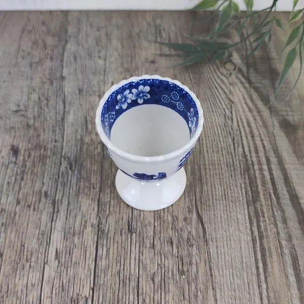 Spode Tower Blue Eierdopje 2