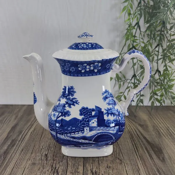 Spode Tower Blue Koffiekan 1 Spode Tower Blue Koffiekan 1