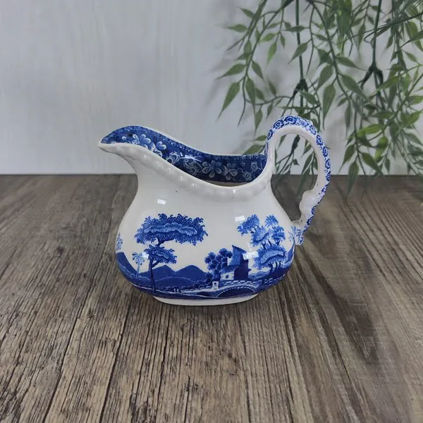 Spode Tower Blue Melk- Roomkannetje groot 1 Spode Tower Blue Melk- Roomkannetje groot 1