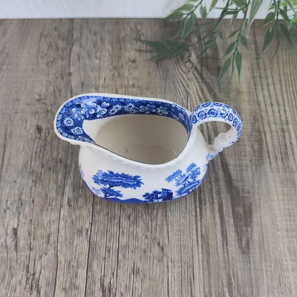 Spode Tower Blue Melk- Roomkannetje groot 2