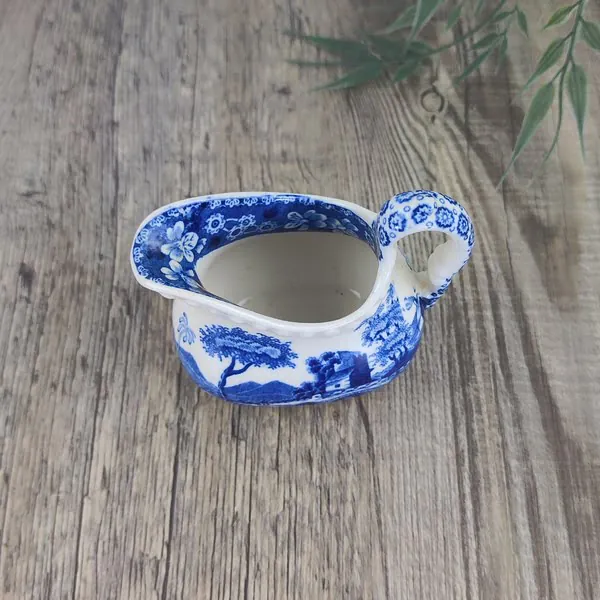 Spode Tower Blue Melk- Roomkannetje klein 2