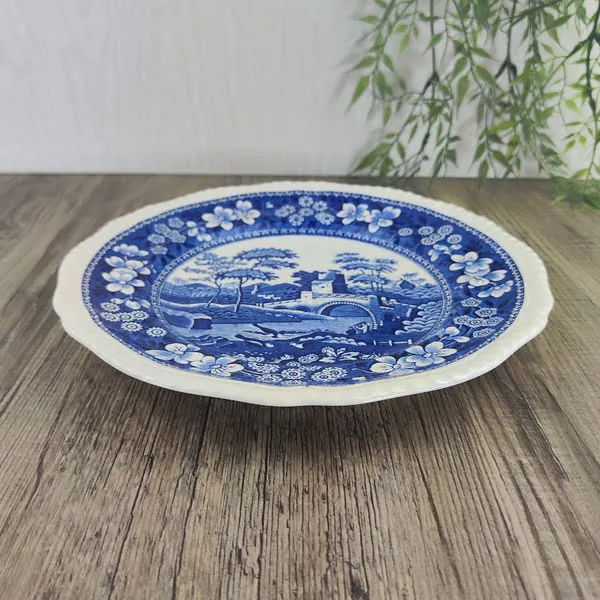 Spode Tower Blue Ontbijtbord 2