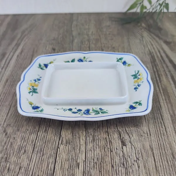 Villeroy & Boch Phoenix Blau Botervloot onderzijde 1 Villeroy & Boch Phoenix Blau Botervloot onderzijde 1