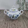 Villeroy & Boch Phoenix Blau Suikerpot met Deksel 1 Villeroy & Boch Phoenix Blau Suikerpot met Deksel 1