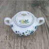 Villeroy & Boch Phoenix Blau Suikerpot met Deksel 2 Villeroy & Boch Phoenix Blau Suikerpot met Deksel 2