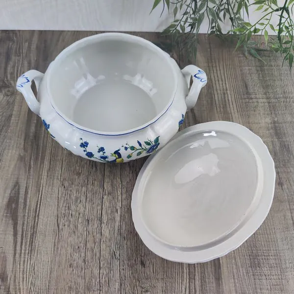 Villeroy & Boch Phoenix Blau Terrine Dekschaal met Deksel 3