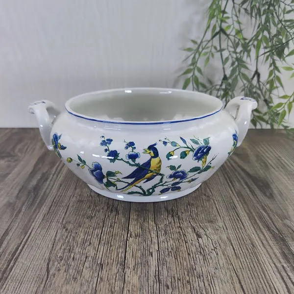 Villeroy & Boch Phoenix Blau Terrine Dekschaal zonder Deksel 1 Villeroy & Boch Phoenix Blau Terrine Dekschaal zonder Deksel 1