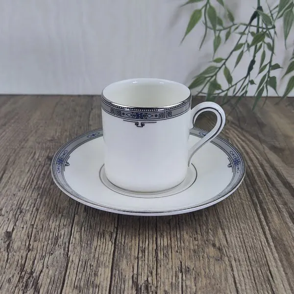 Wedgwood Amherst Espressokop & Schotel recht 1 Wedgwood Amherst Espressokop & Schotel recht 1
