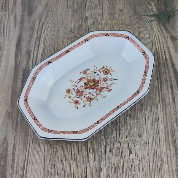 Wedgwood Kashmar Sauciere Juskom losse Schotel 6 Wedgwood Kashmar Sauciere Juskom losse Schotel 6