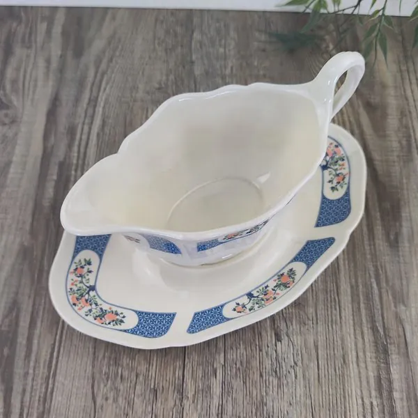 Wedgwood Kyoto Sauciere Juskom vaste Schotel 3 Wedgwood Kyoto Sauciere Juskom vaste Schotel 3