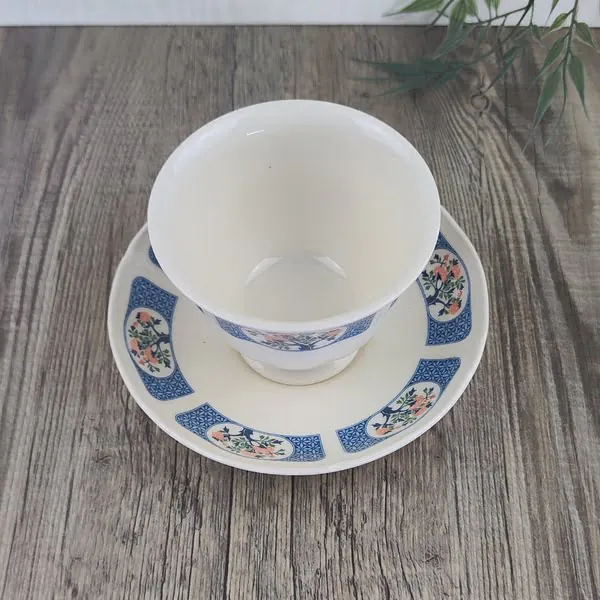 Wedgwood Kyoto Soepkom met Schotel 2
