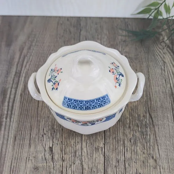Wedgwood Kyoto Suikerpot met Deksel 2 Wedgwood Kyoto Suikerpot met Deksel 2