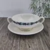 Wedgwood Stratford Soepkom met Schotel 1 Wedgwood Stratford Soepkom met Schotel 1