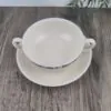 Wedgwood Stratford Soepkom met Schotel 2 Wedgwood Stratford Soepkom met Schotel 2