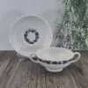Wedgwood Stratford Soepkom met Schotel 3 Wedgwood Stratford Soepkom met Schotel 3